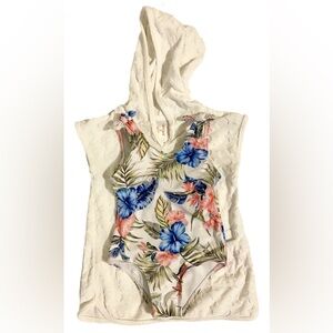 Toddler Girl Swimsuit & Coverup Set